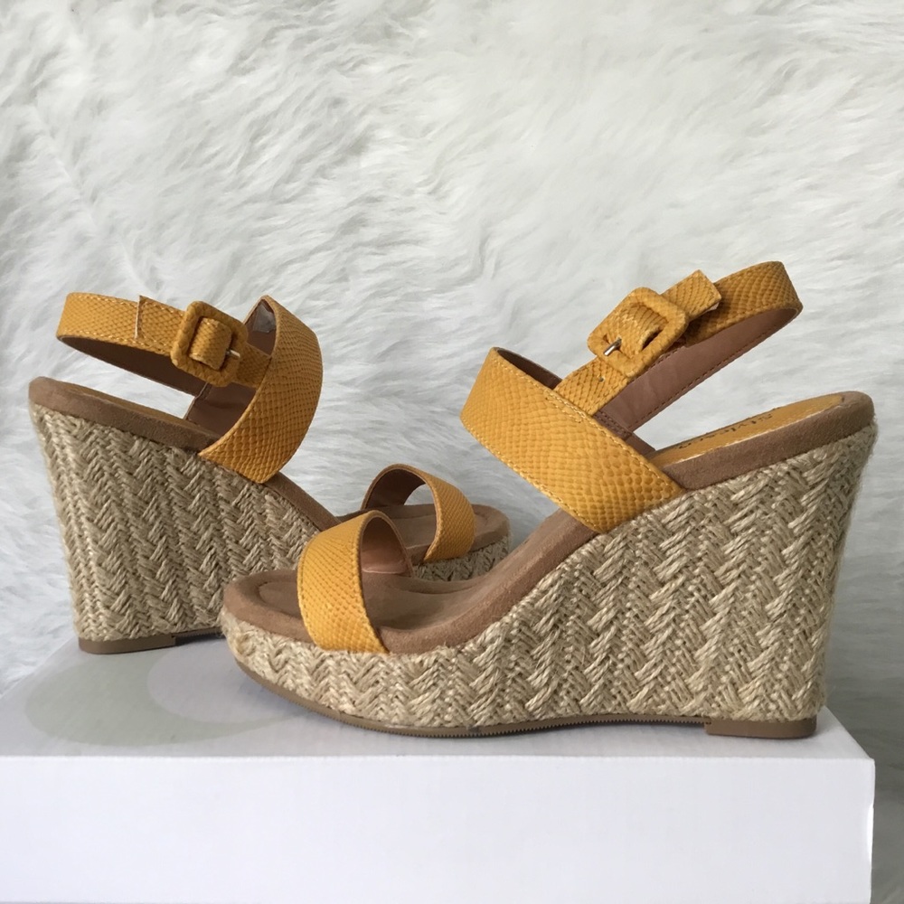 NEW Golden Style & Co Espadrille Wedge Sandal - Picture 2 of 4